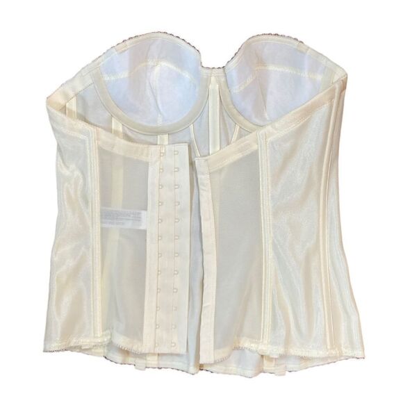 Dominique Apparel Juliet Underwire Ivory Bustier, Size 32B, NWT - Picture 3 of 7